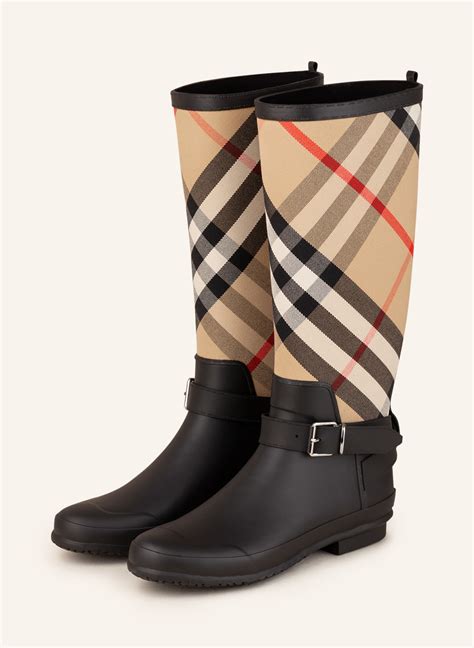 burberry high boots|burberry waterproof boots.